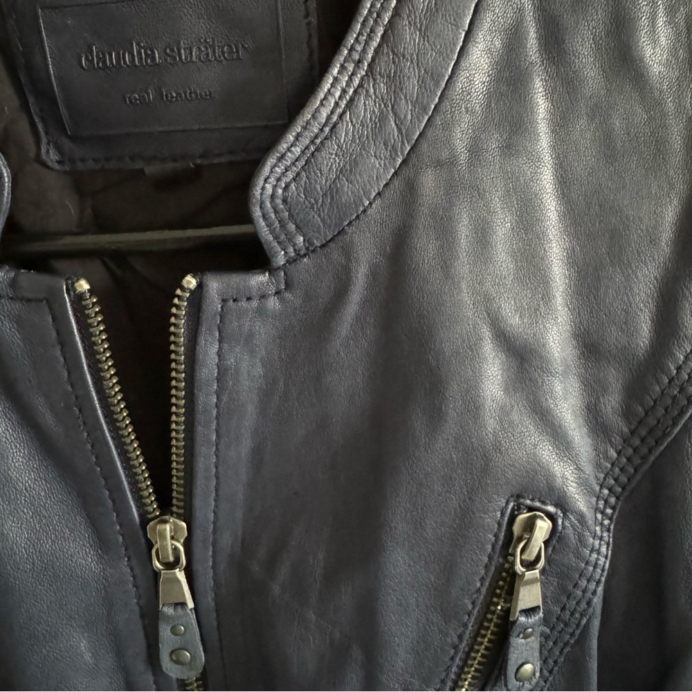 Genuine leather jacket - Picture 10 of 13